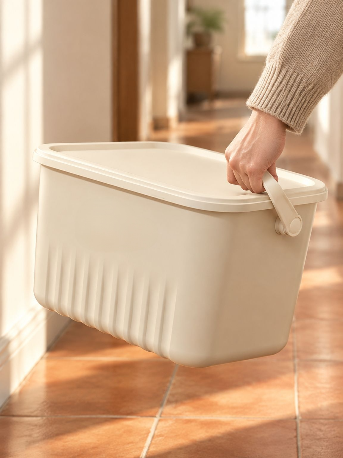 Caja organizadora portátil para juguetes y ropa