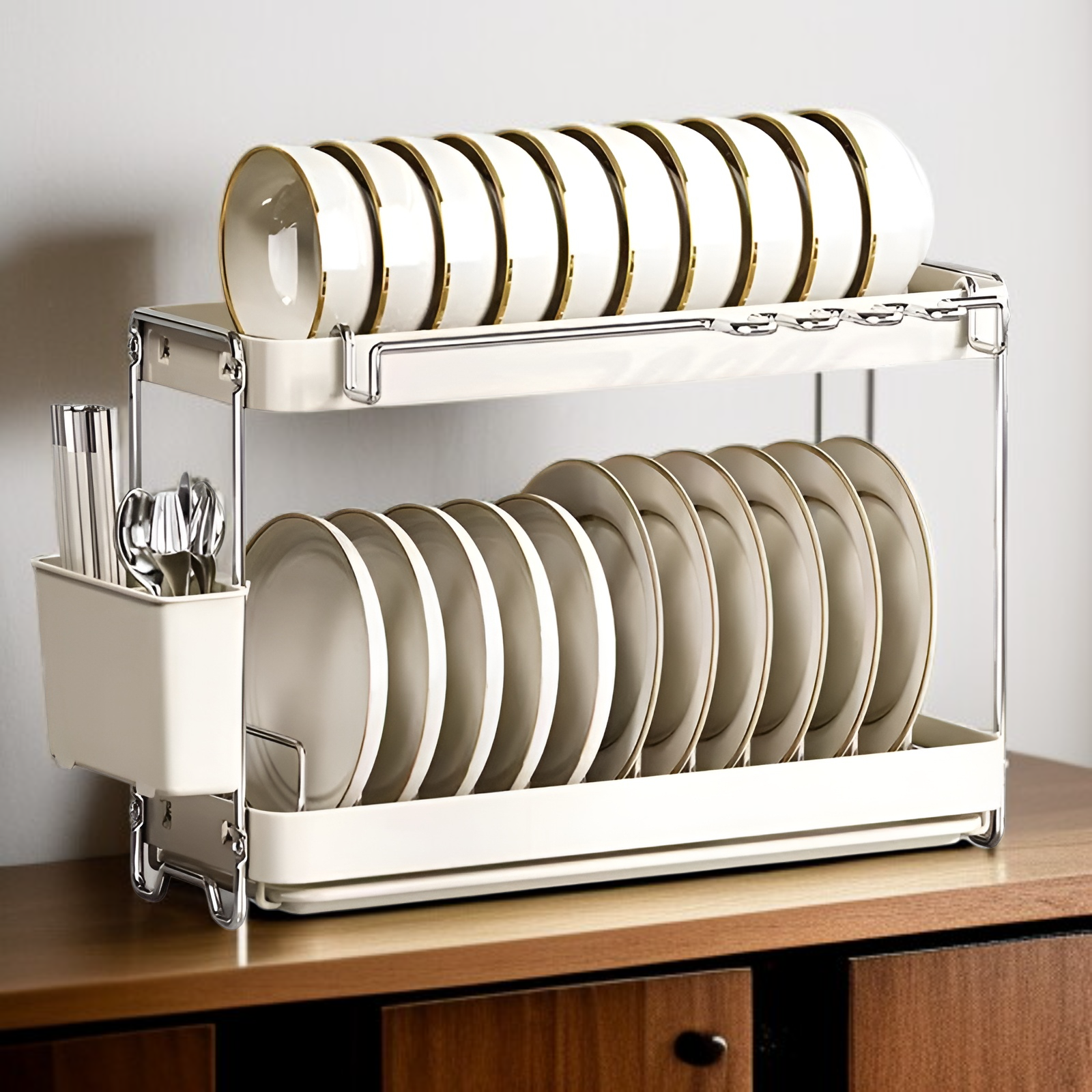 مصفاة أطباق جديدة من الفولاذ المقاوم للصدأ