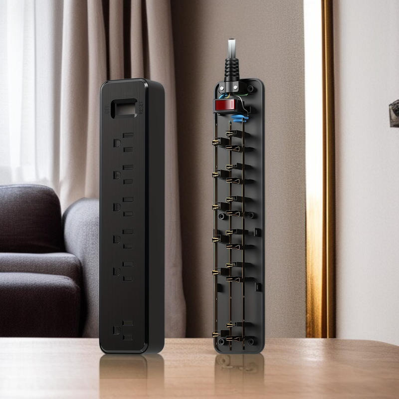 9.8피트 연장 코드 서지 보호기