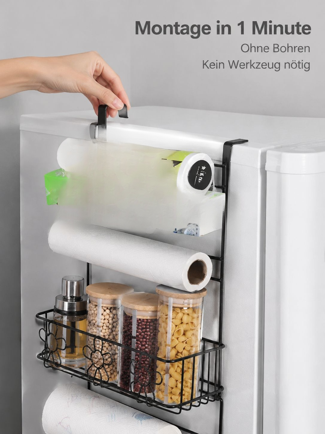 Mehrstöckiges Kühlschrankregal