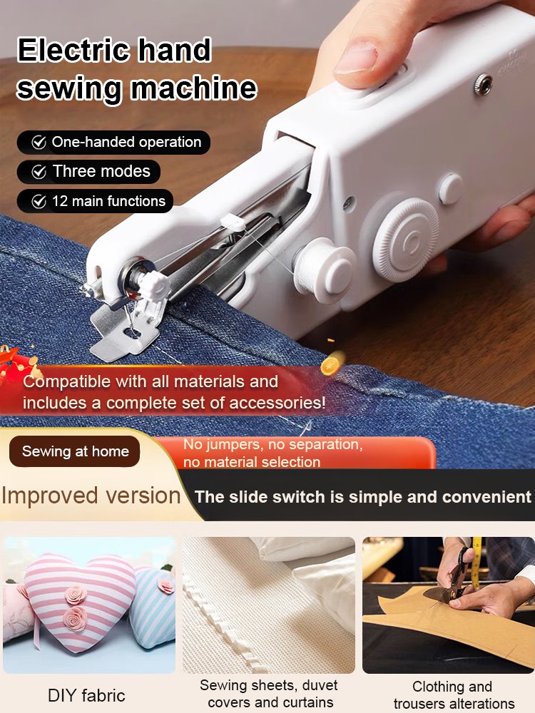 Portable Handheld Mini Sewing Machine