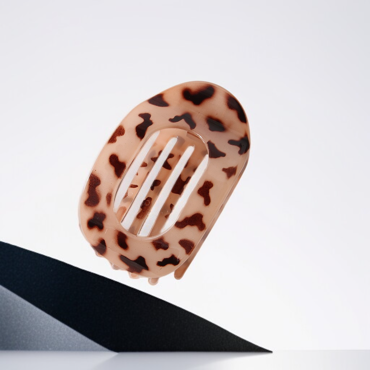 8個扁平橢圓髮夾