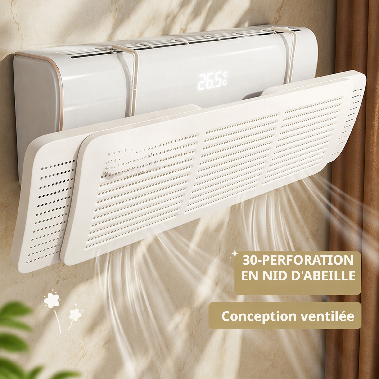 Déflecteur de climatisation moderne pour la santé de la famille