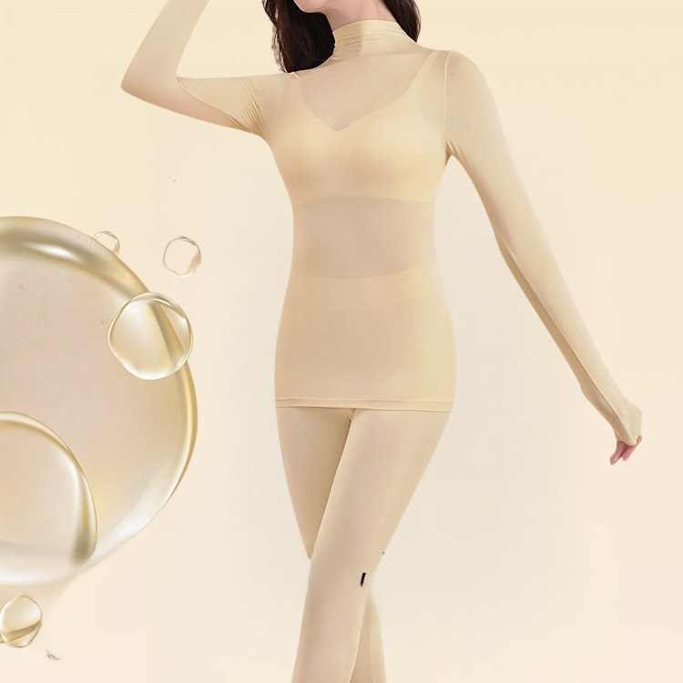 女士超薄保暖衣套裝