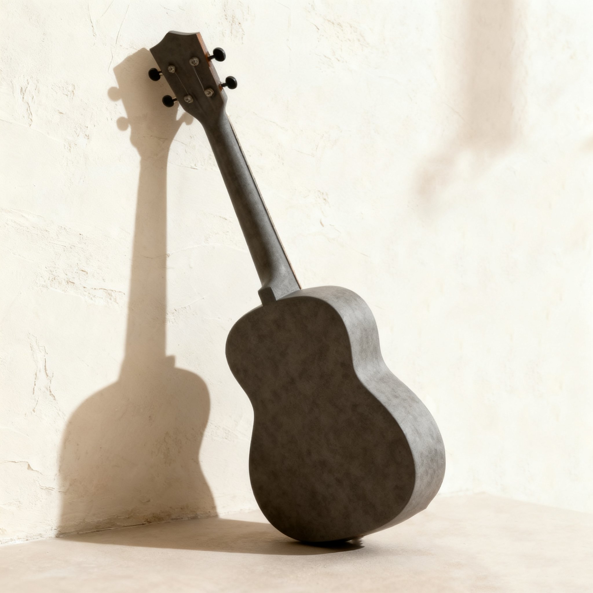 핸드메이드 우드 우쿨렐레 정면 이미지