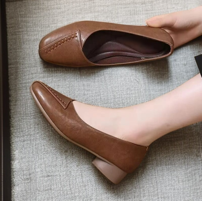 엄마 컴포트 소프트 로퍼 펌프스 단화 엄마신발 소프트 로퍼