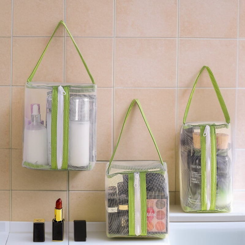 携帯用透明トイレタリーバッグ