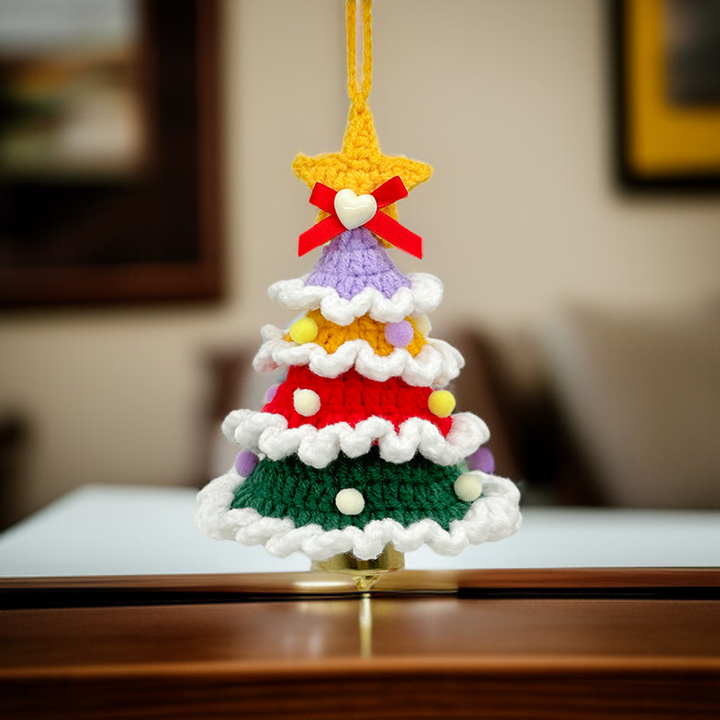 수제 크리스마스 트리 장식품