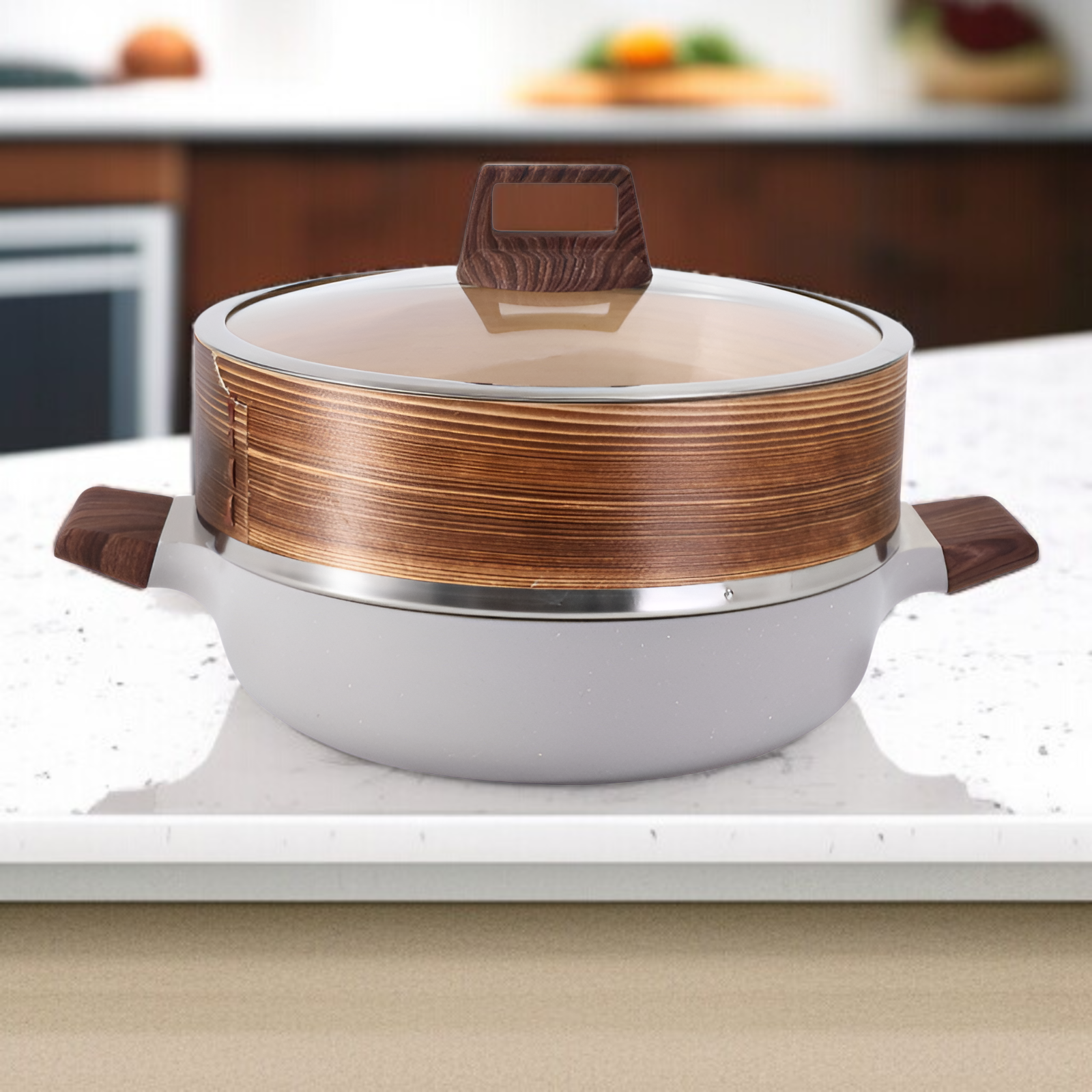 Gesundes Kochen mit dem Antihaft-Dampfgarer