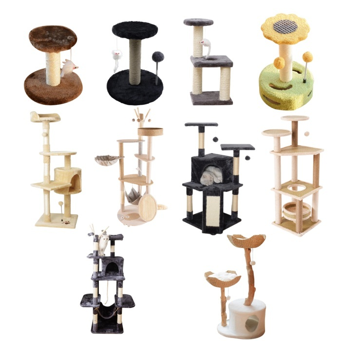 Großer Kratzbaum für Haustiere