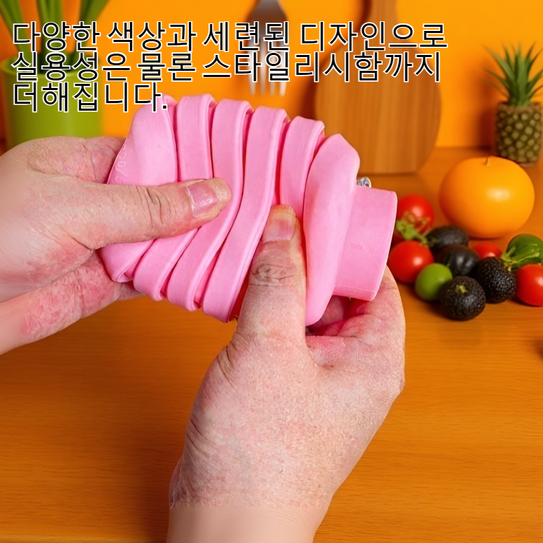 고온 내성 실리콘 접이식 물컵 제품 이미지