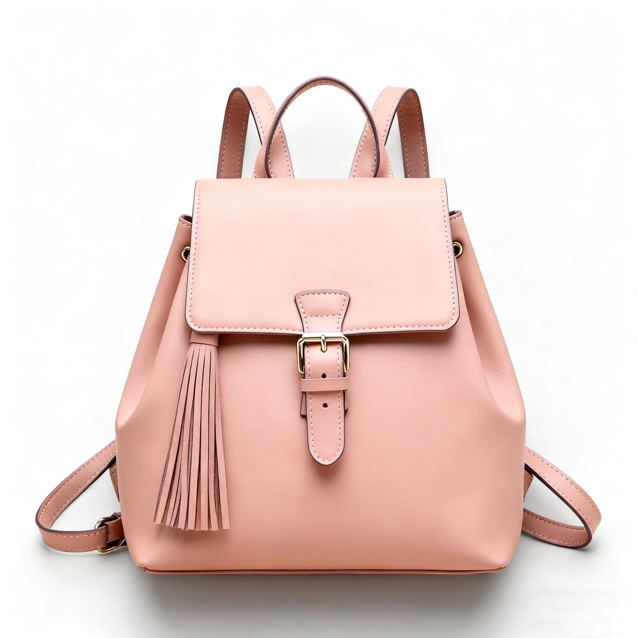 กระเป๋าเป้สีชมพูสำหรับผู้หญิง