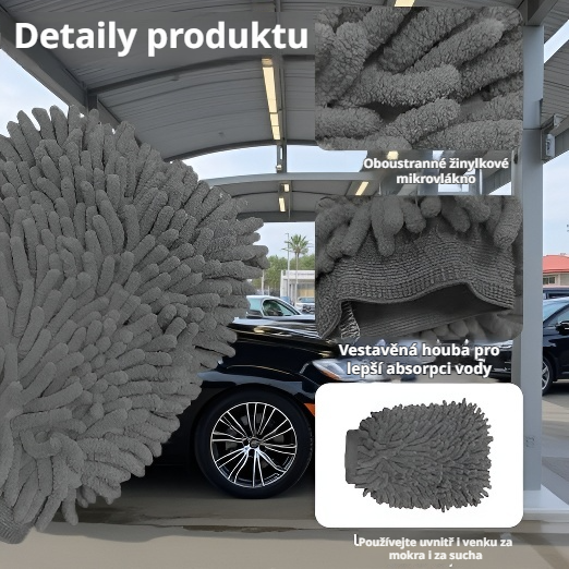 Rukavice na mytí auta – snadné odstranění nečistot