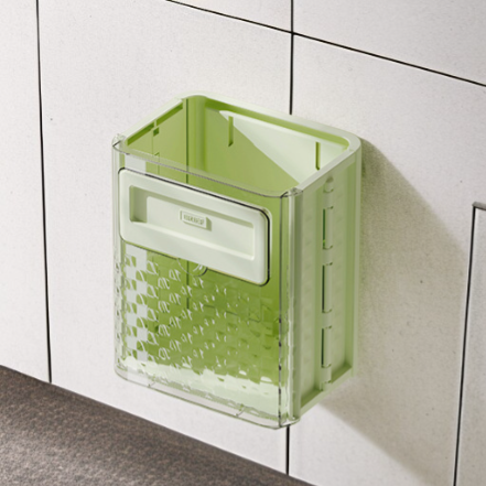 Innovativer zusammenklappbarer Mülleimer für die Wandmontage