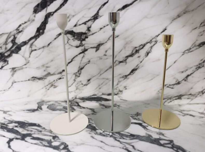 輕奢風燭臺搭配現代家具