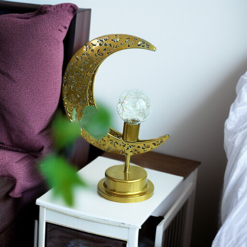 スタイリングランプ 寝室 オーブ アンビエントランプ 中空 Led ムーンランプ ホリデーデコレーションライト