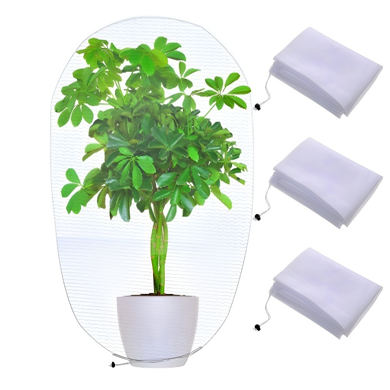 野菜栽培用ビニールハウス囲いネット