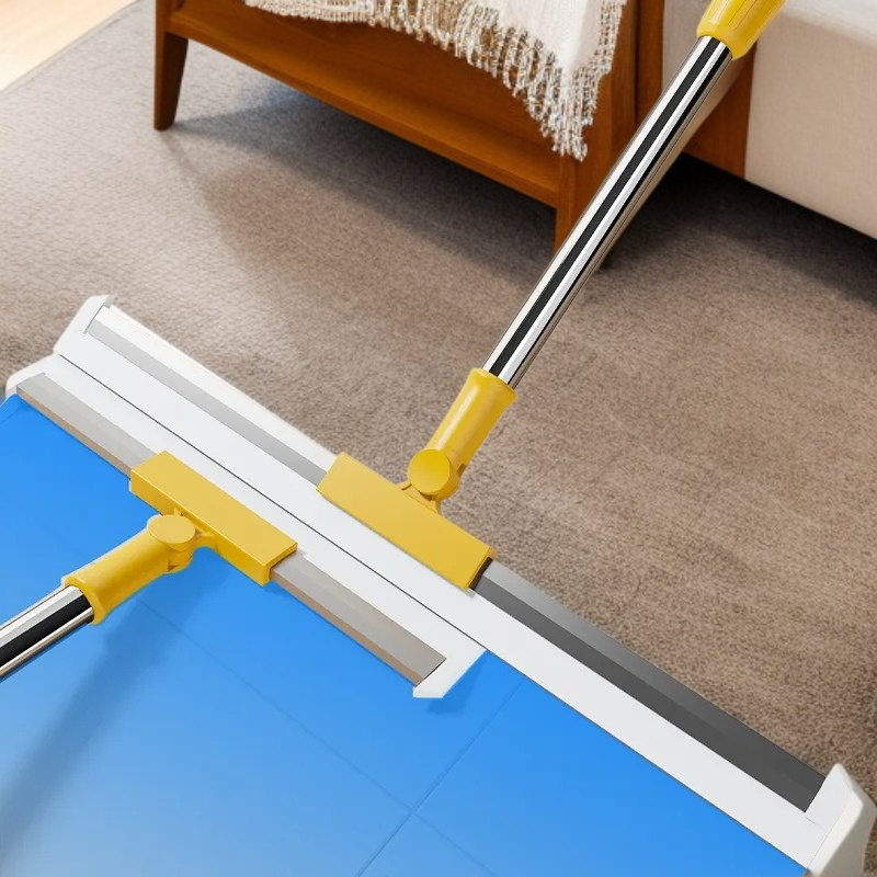 욕실 건습 겸용 와이퍼 뽀빠이 화장실 물 스크래치 매직 브러쉬 헴 실리콘 스크래치 밀대