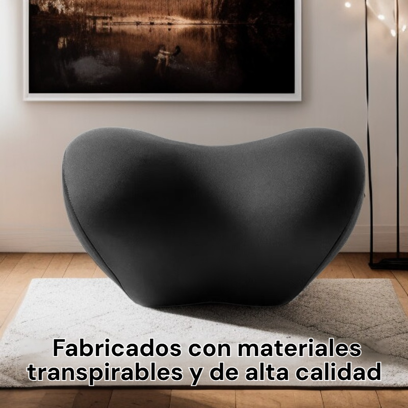 Set de cojines ergonómicos para cabeza y espalda 