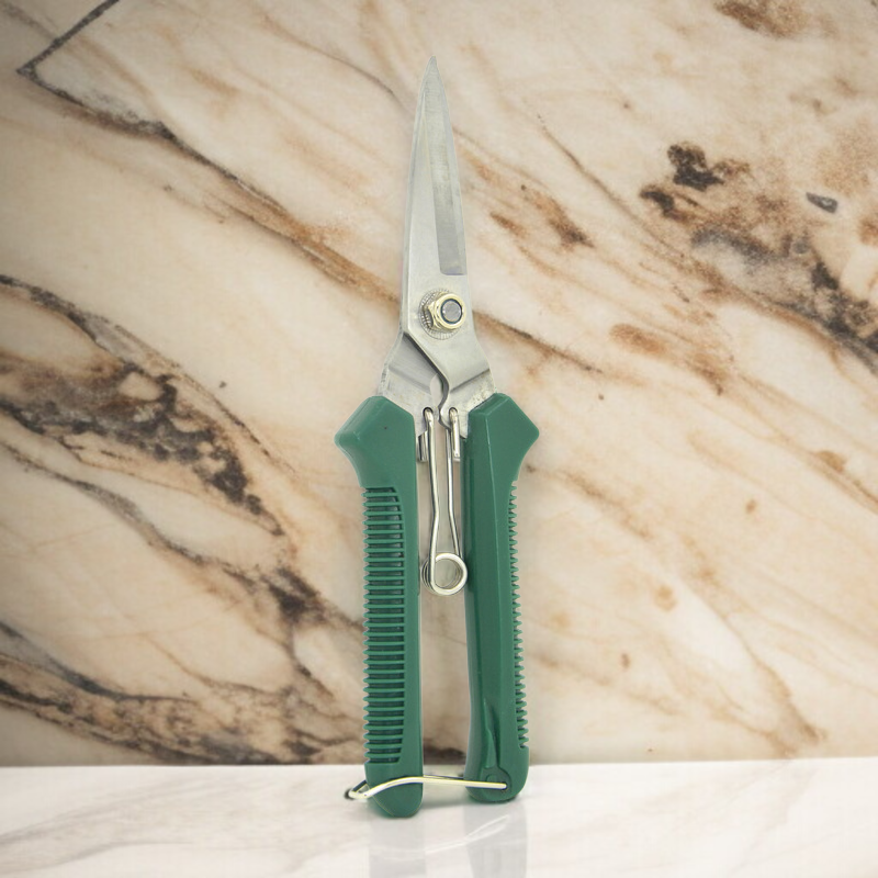 두꺼운 가지치기 가위 원예가위 스트레이트 묽은 과일가위 과일채취 가지치기 도구