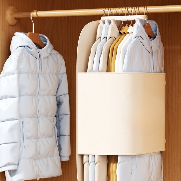 Tabla de compresión colgante para almacenamiento de ropa
