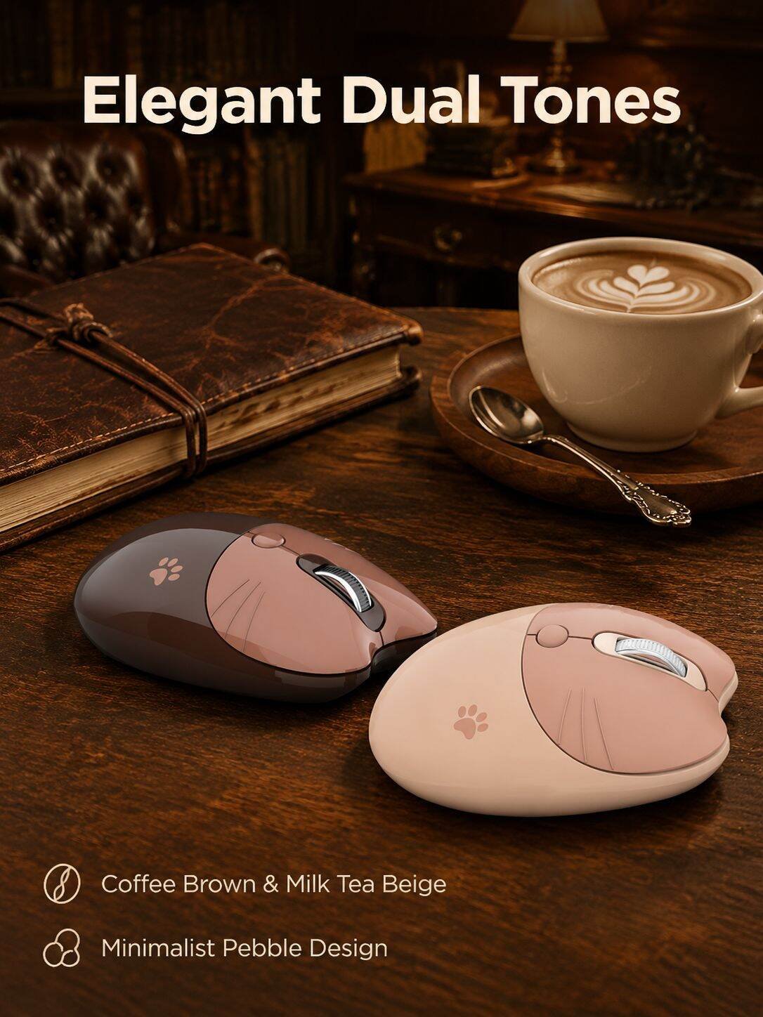Portable Silent Wireless Office Mouse