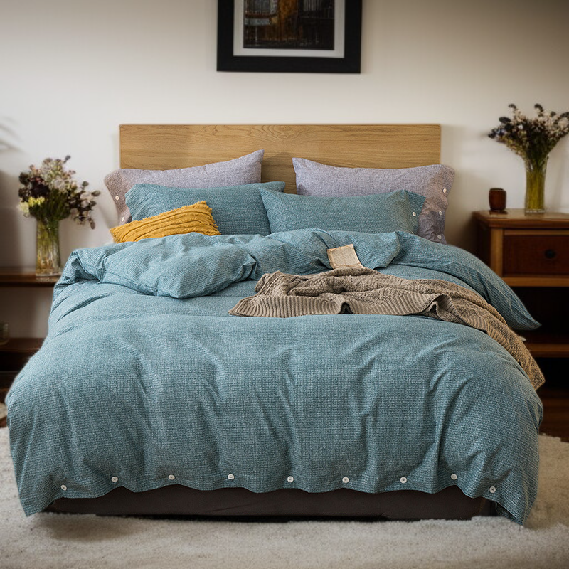 심플한 디자인의 베딩 세트