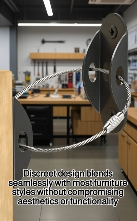 Safety Buckle for Children's Furniture Anti-Tip