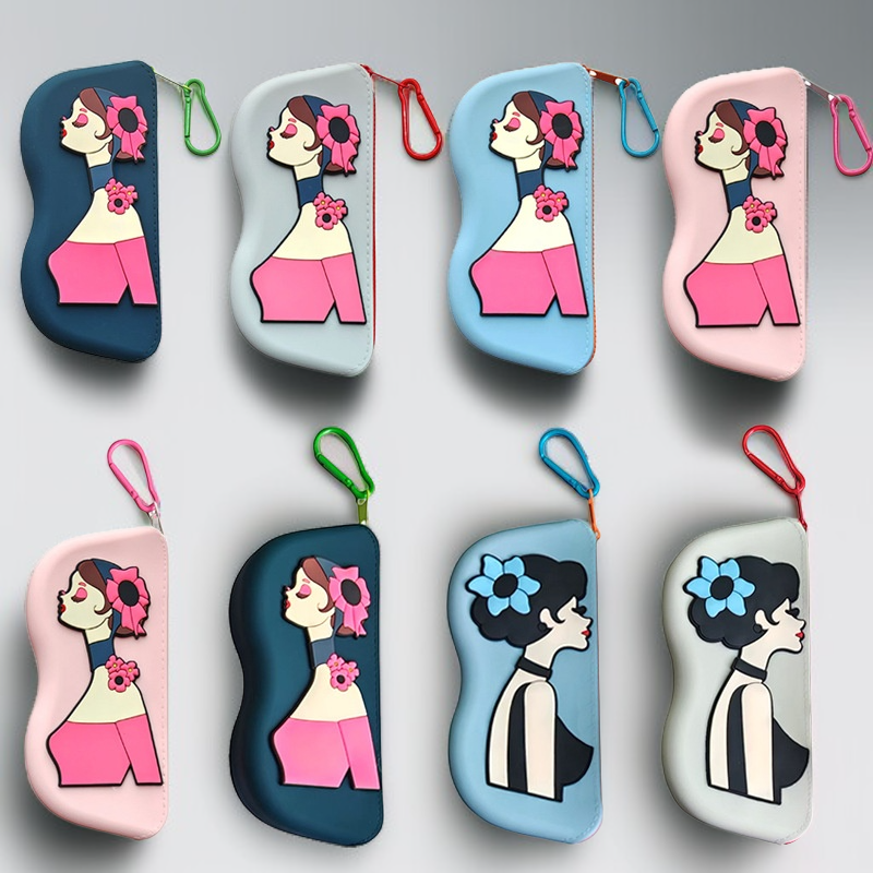 防水防塵矽膠眼鏡包主圖