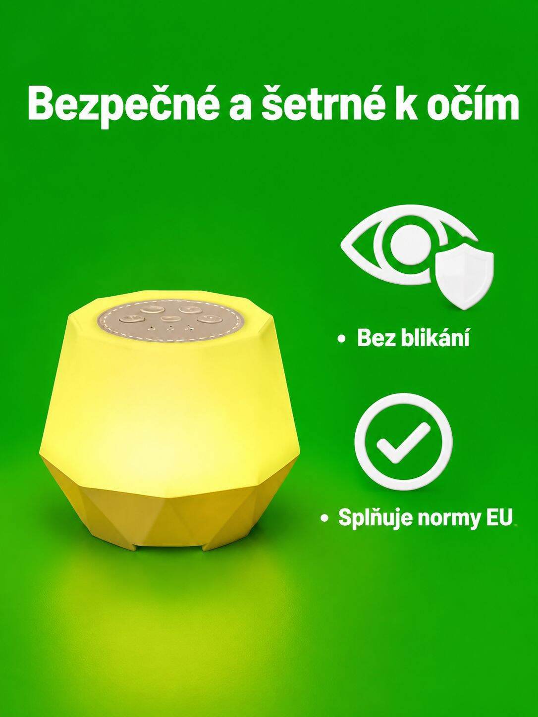 Přenosné zařízení pro bílý šum pro děti