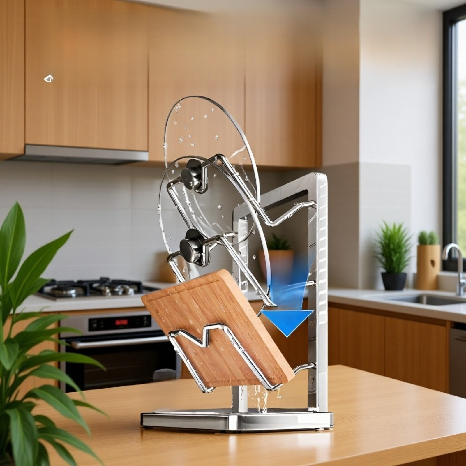 튼튼하고 내구성 좋은 냄비 뚜껑 걸이 제품