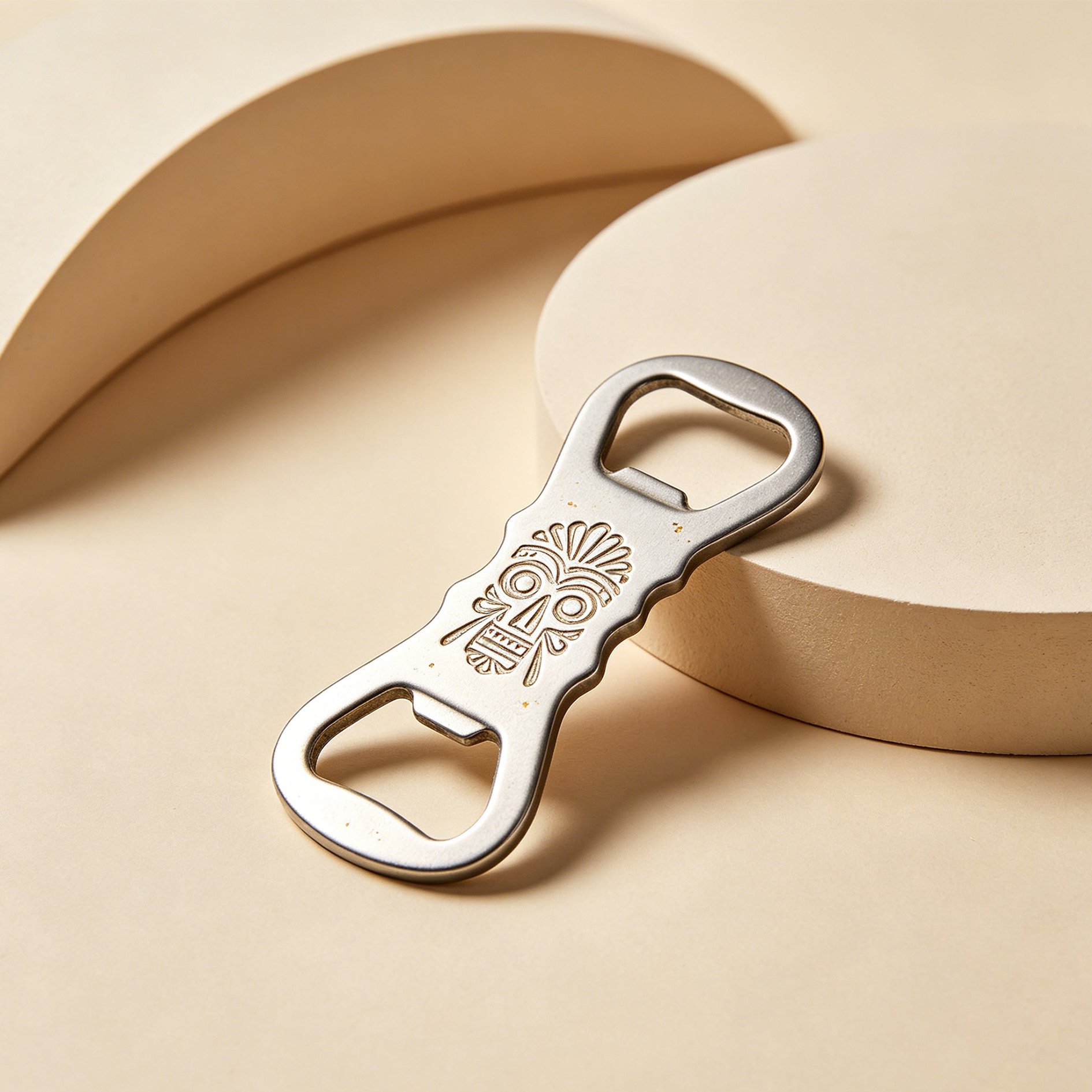 All-Steel Integrated Bottle Opener (Pack of 2)