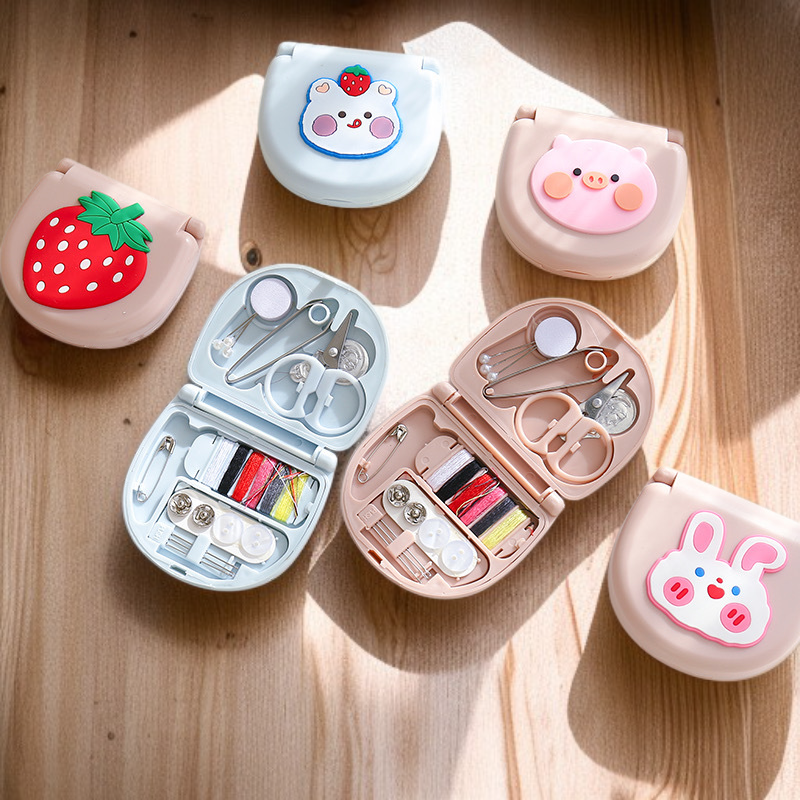 5個針線盒便攜式縫紉套裝