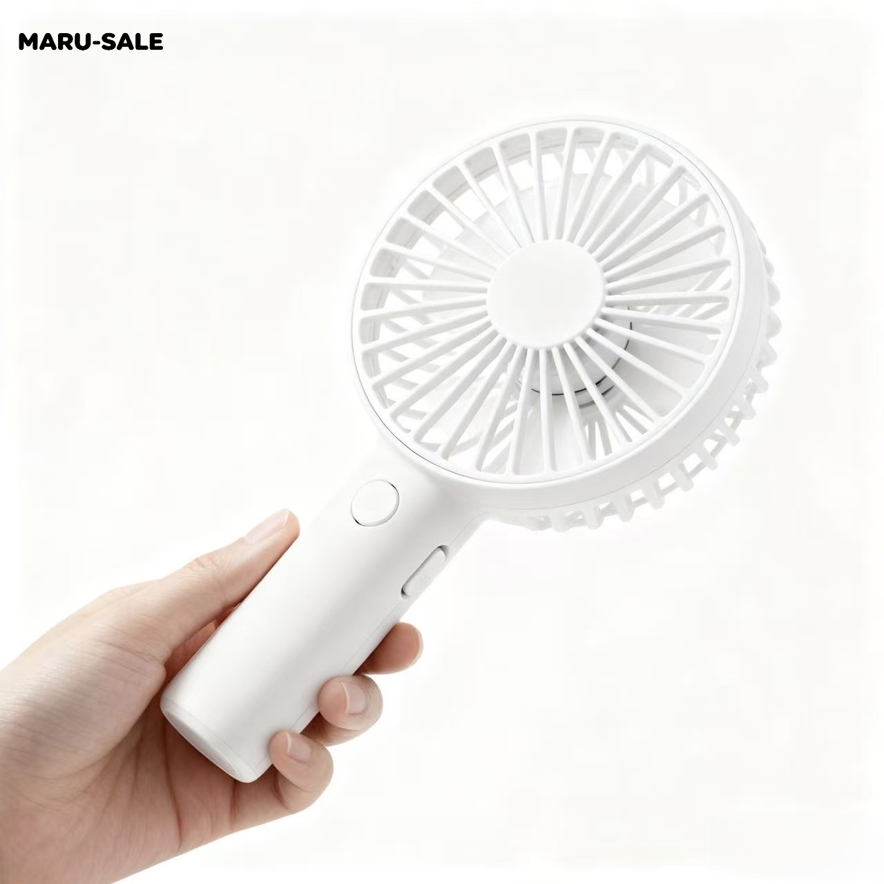 พัดลมพกพาขนาดเล็กพร้อมแบตเตอรี่อายุการใช้งานยาวนานพิเศษ (2 ตัว)