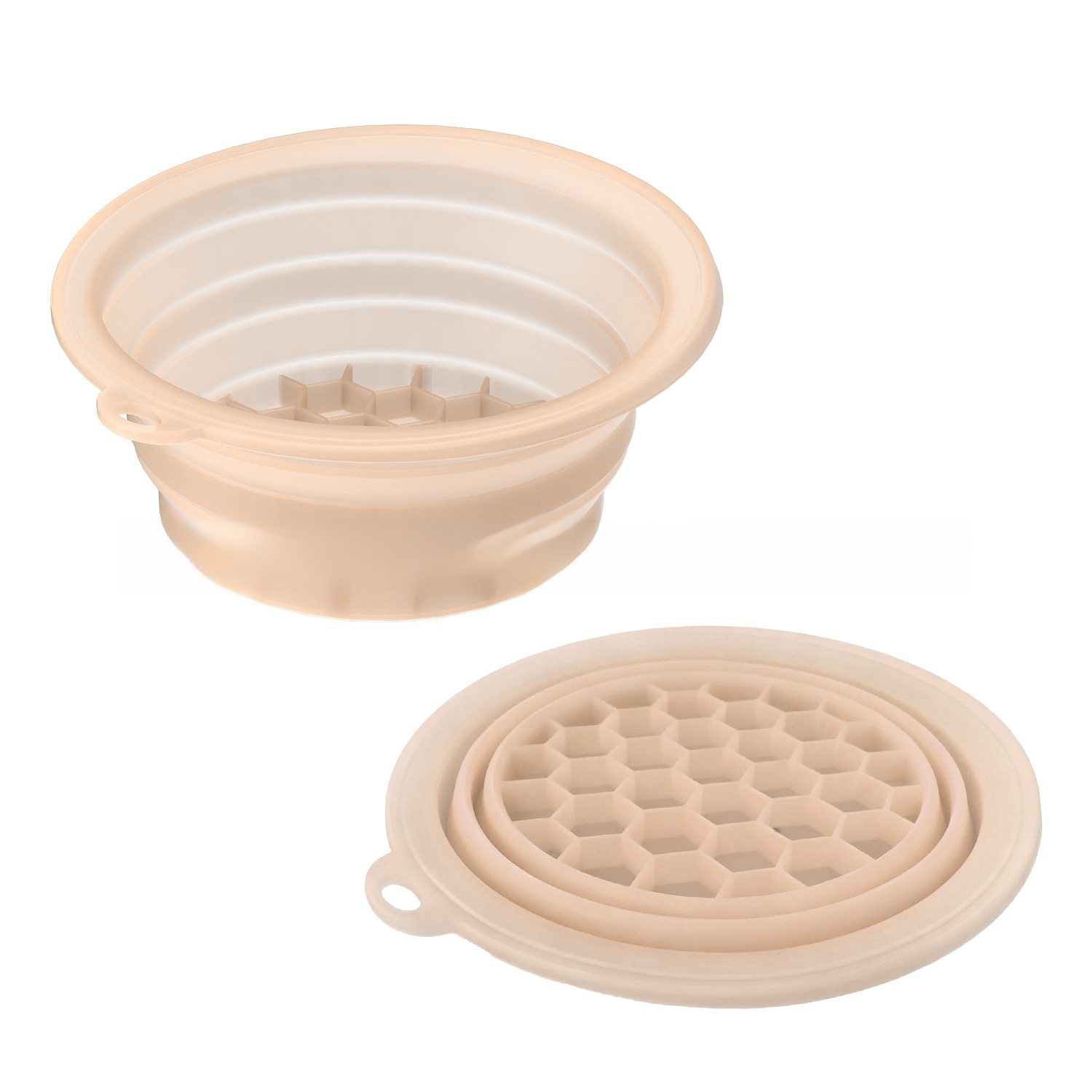 Household 4-Grid Ice Cube Tray with Lid