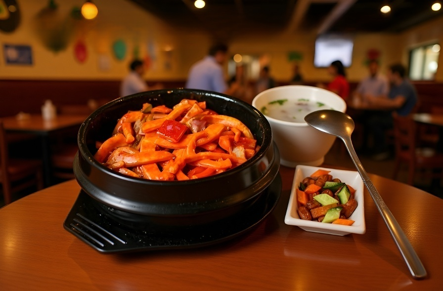 전통 한식 비빔밥 그릇 세트