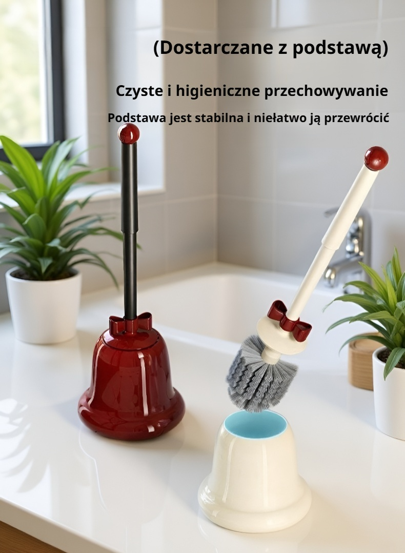 Długa rączka szczotki do WC – wygodne czyszczenie