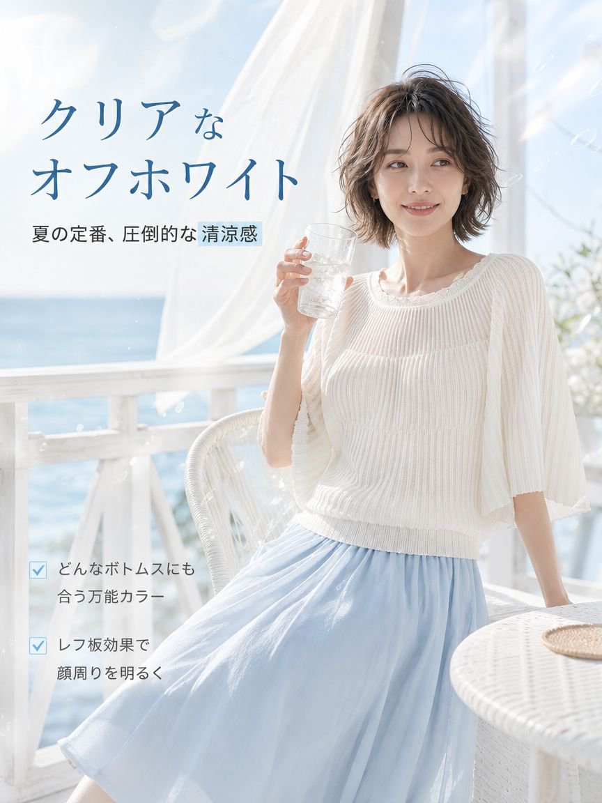Monolly フレンチシックニット | 洗練された抜け感