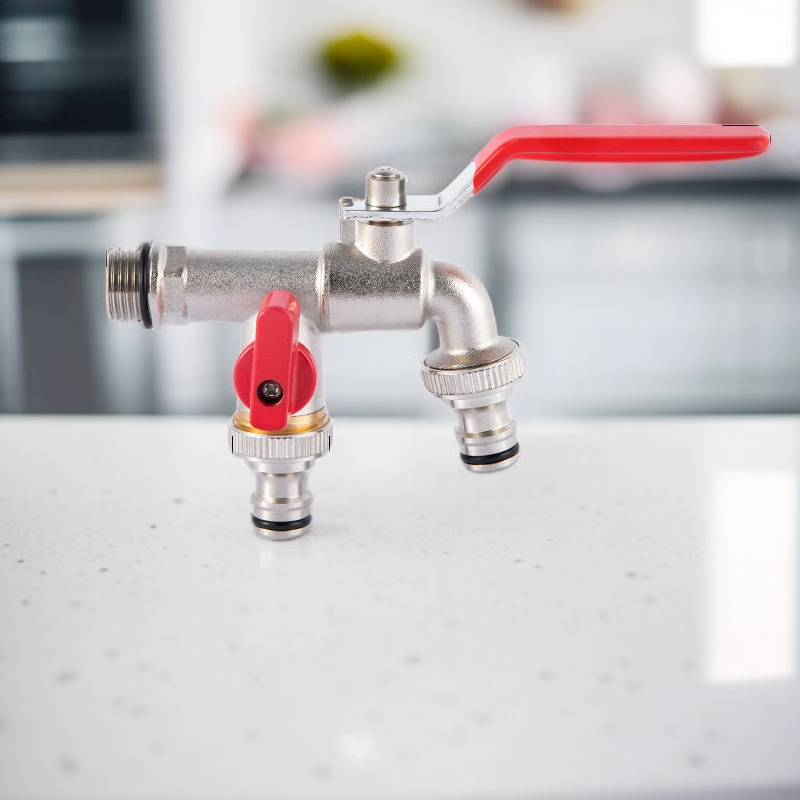 전동 전체 황동 수도꼭지