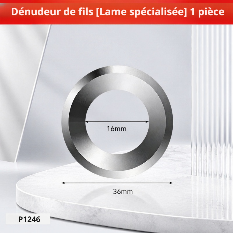 Dénudeur manuel adapté pour perceuse