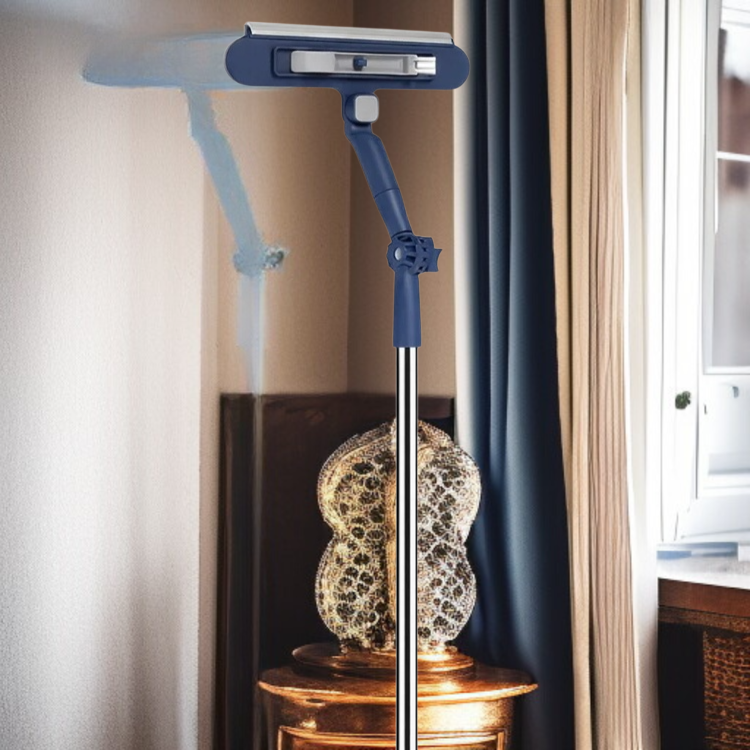 伸縮式両面ガラス掃除ツール