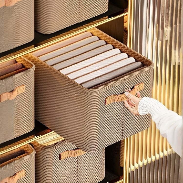 大容量鋼架家用衣物收納箱