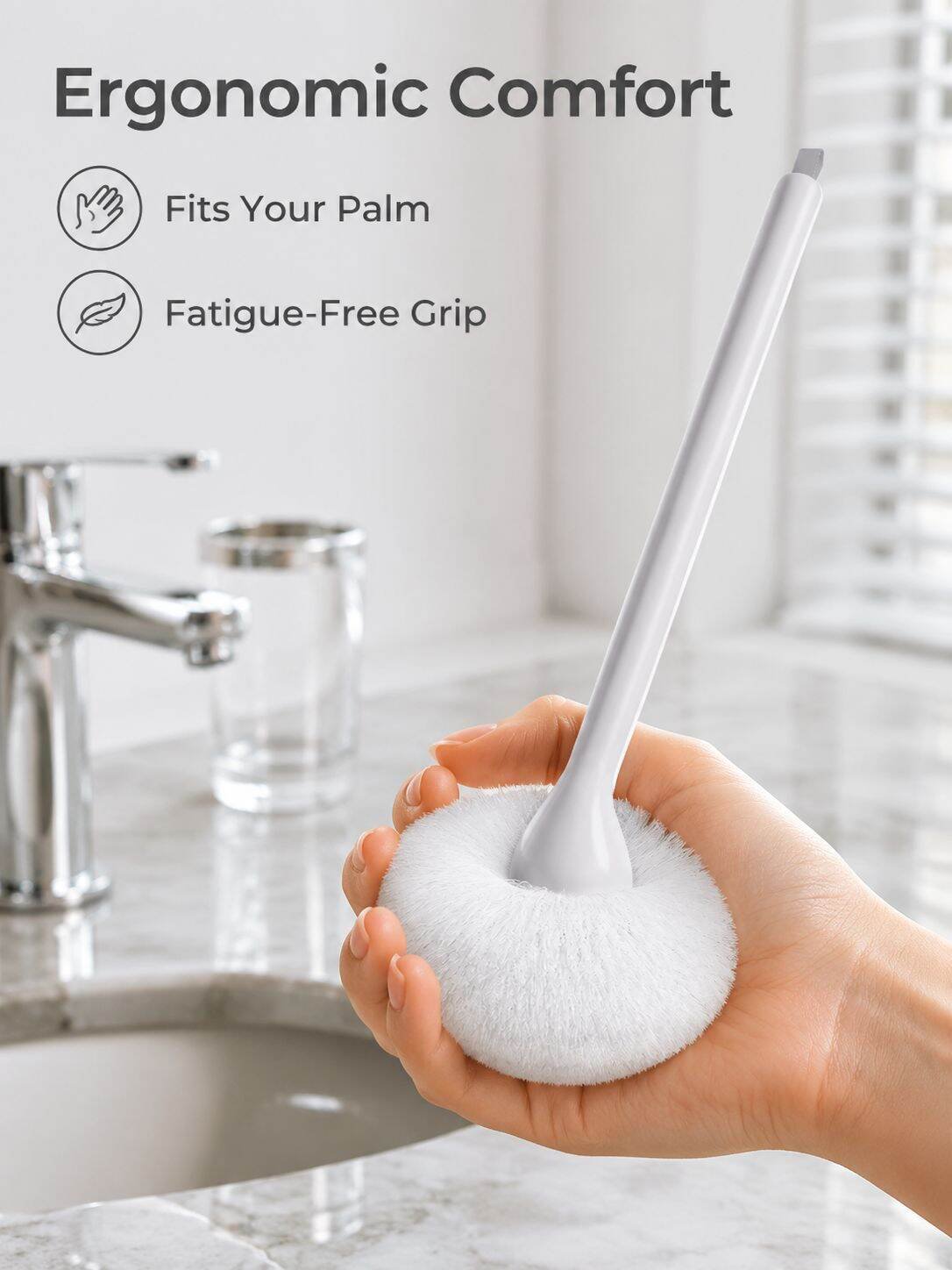 Bathroom Cloud Cleaning Brush