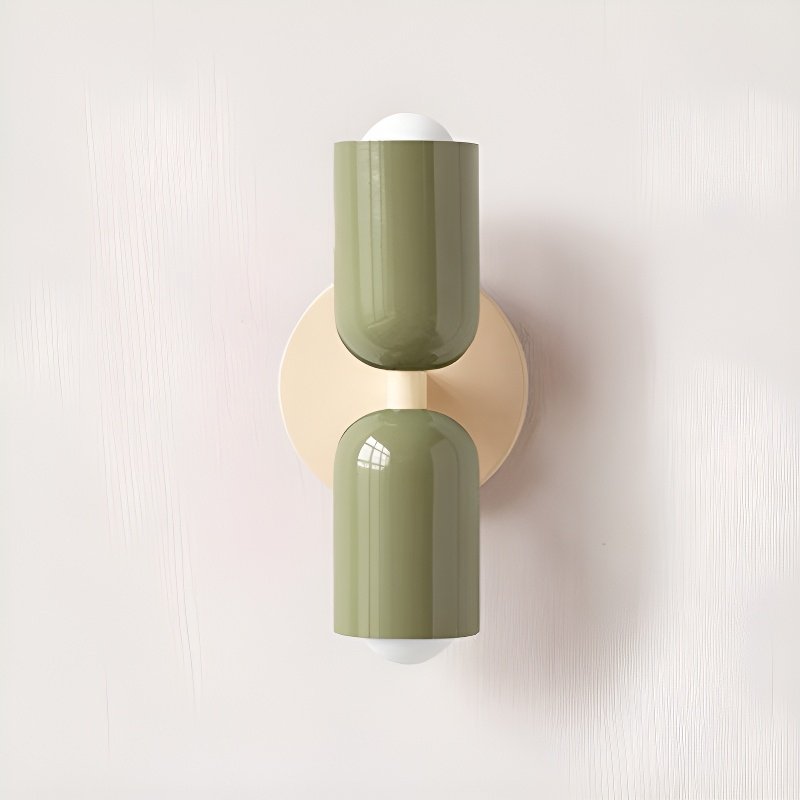 Lámpara de pared estilo crema para dormitorio