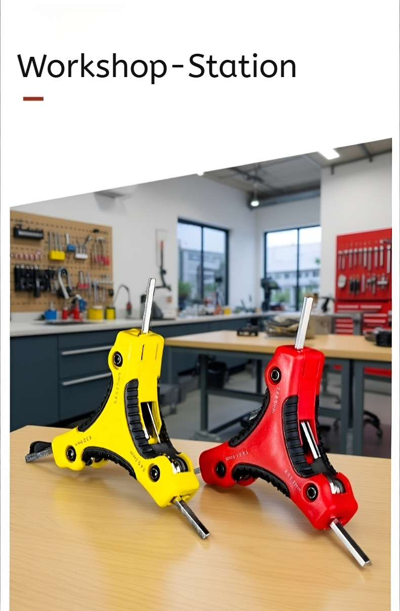 Präzise Innensechskant-Schlüssel aus gehärtetem Stahl