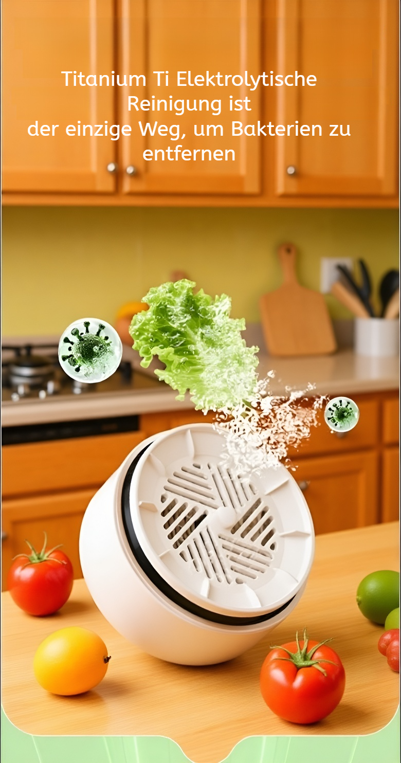 Benutzerfreundliches Bedienfeld des automatischen Obst- und Gemüsereinigers