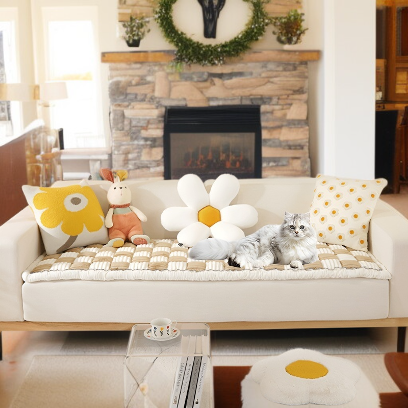 다다미 두꺼운 미끄럼 방지 매트 윈도우 매트 뽀글이 매트 소파 매트 찐빵 두꺼운 미끄럼 방지 뽀글이 매트