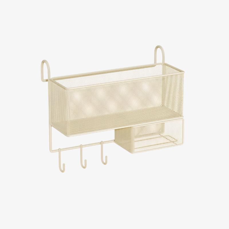 Hängender Korb für die Büroaufbewahrung, Schreibtisch, Arbeitsplatz, Transformation, Organisation, A