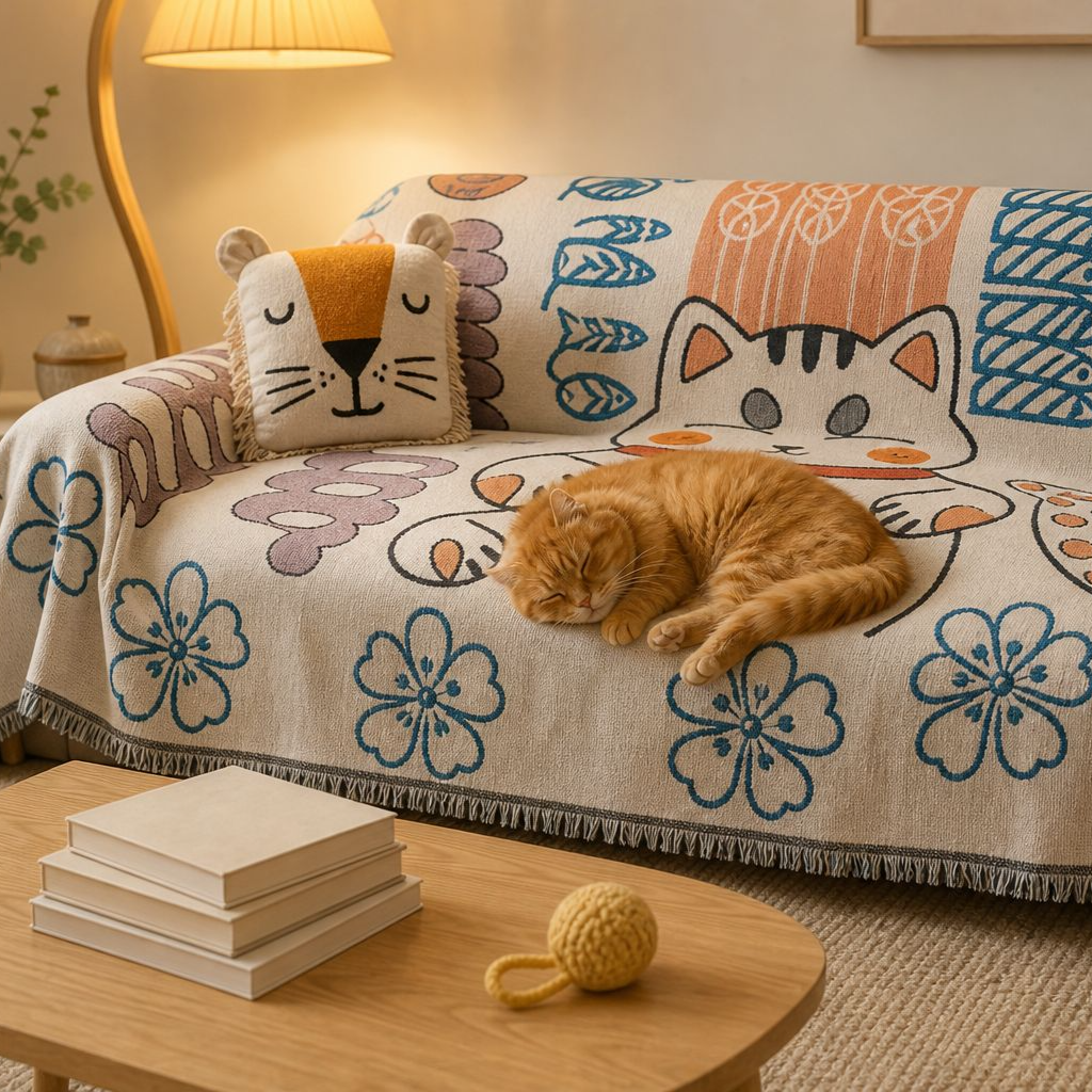 Scandinavian Style Full Coverage Summer Cushion