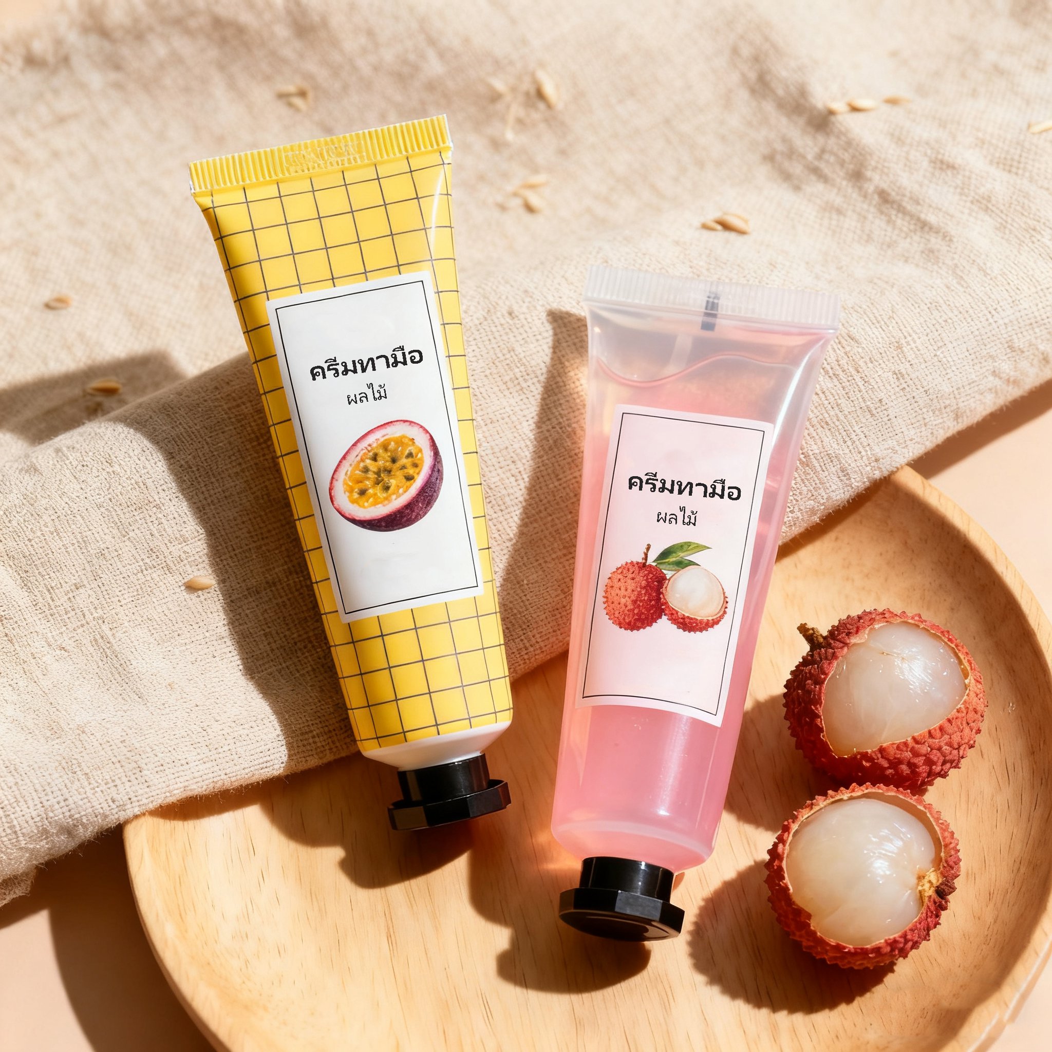 ครีมบำรุงมือกลิ่นผลไม้สดชื่น (2 ชิ้น x 30 มล.)